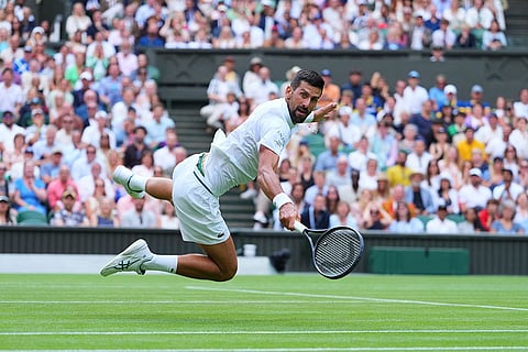Wimbledon Tennis Novak Djokovic