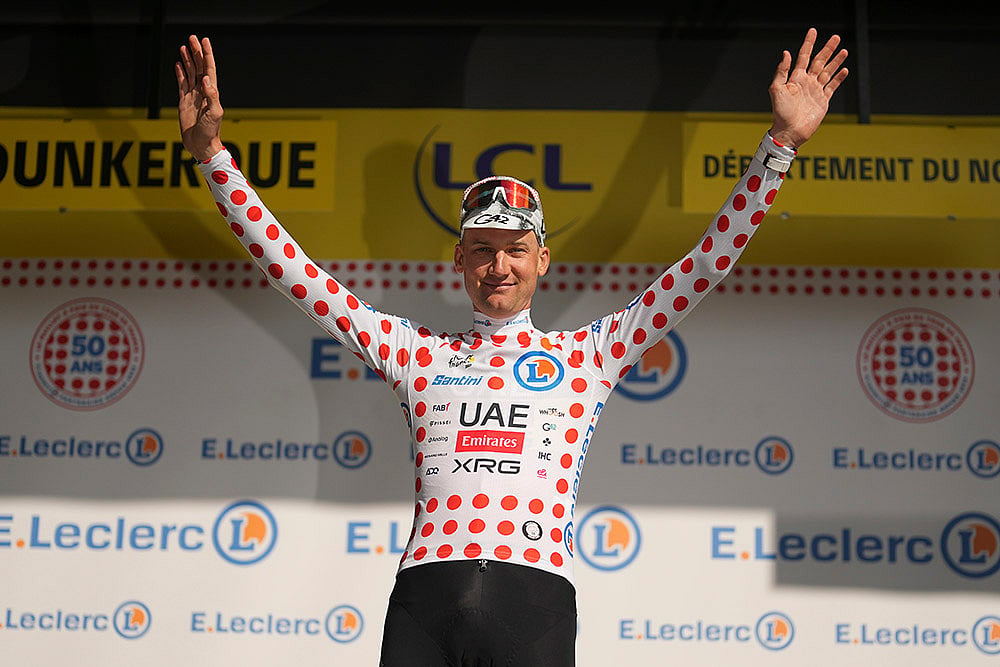 Third stage of the Tour de France 2025 cycling race photos_Belgiums Tim Wellens