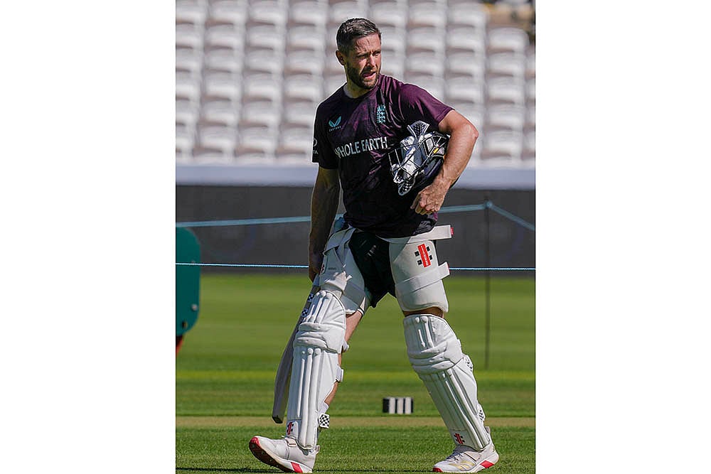 India vs England 3rd Test, Team Englands training session in Lords cricket ground_Chris Woakes