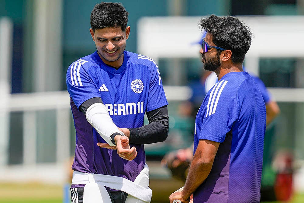 India vs England 3rd Test, Team Indias training session in Lords cricket ground_Shardul Thakur 