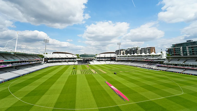 Lord's cricket ground in London. - X/@Homeofcricket