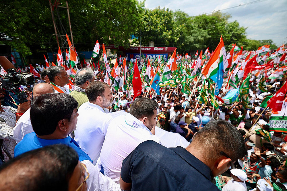 INDIA bloc Bihar bandh against Special Intensive Revision (SIR)_LoP Rahul Gandhi