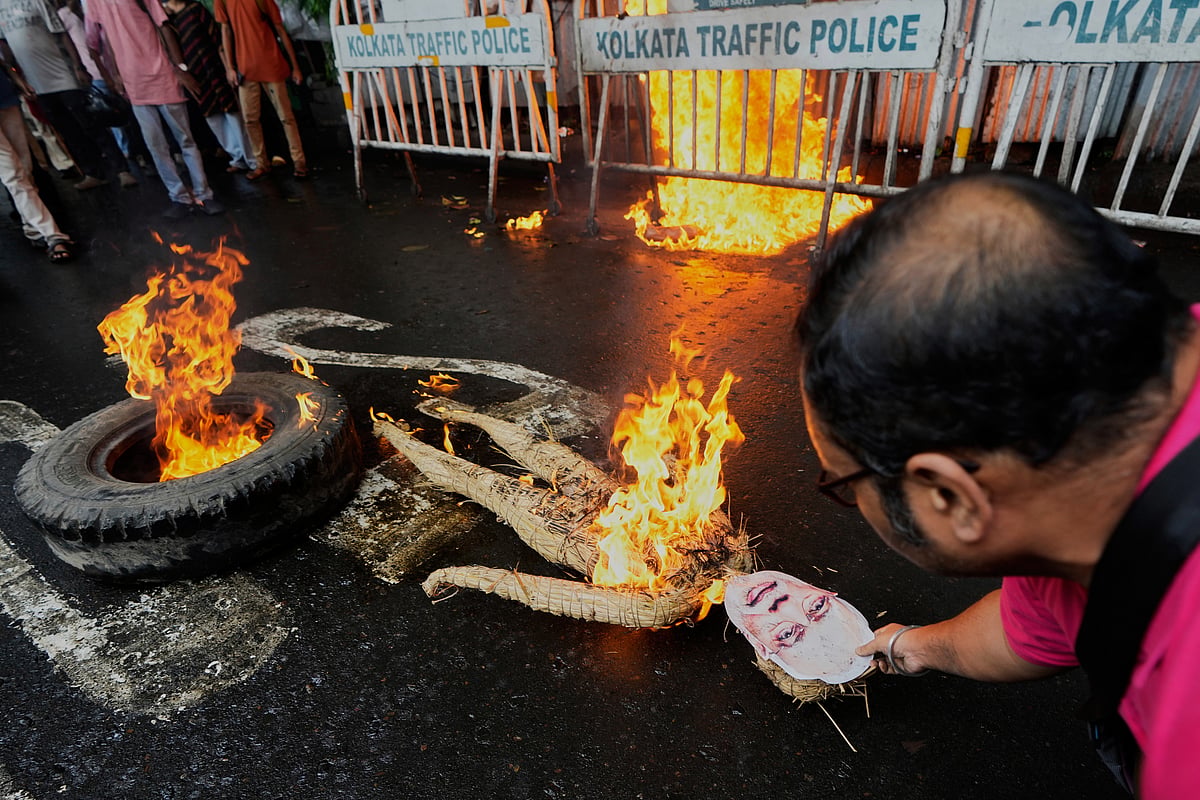 Bikas Das/AP : Bharat Bandh