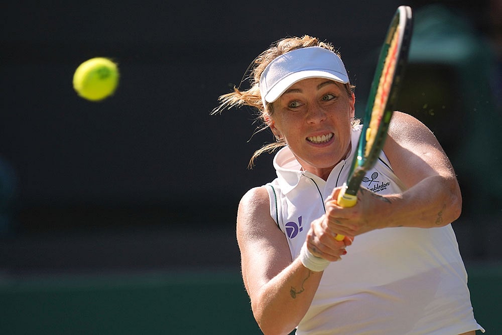 Britain Wimbledon Tennis: Amanda Anisimova vs Anastasia Pavlyuchenkova
