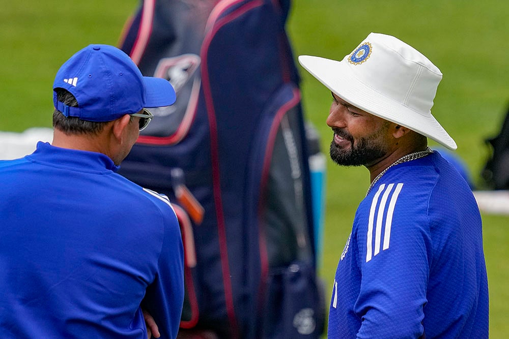 India vs England 3rd Test, Team Indias training session in Lords cricket ground_Rishabh Pant
