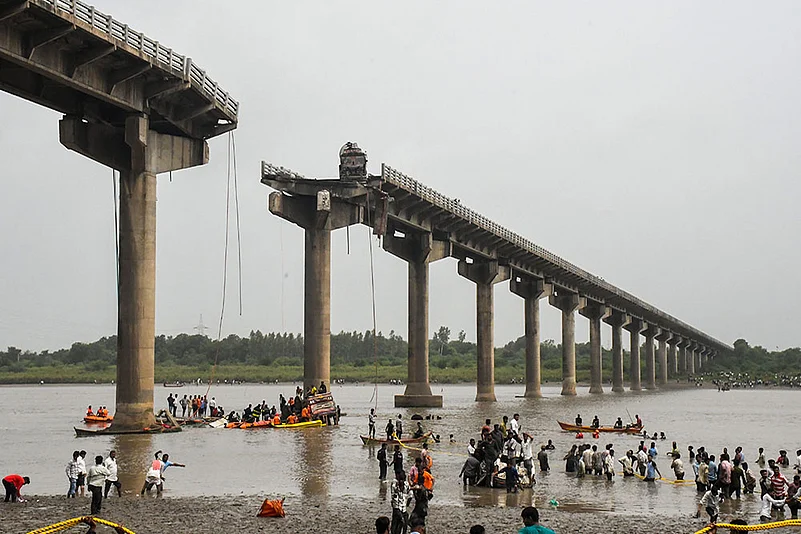 Bridge Collapses In Gujarat