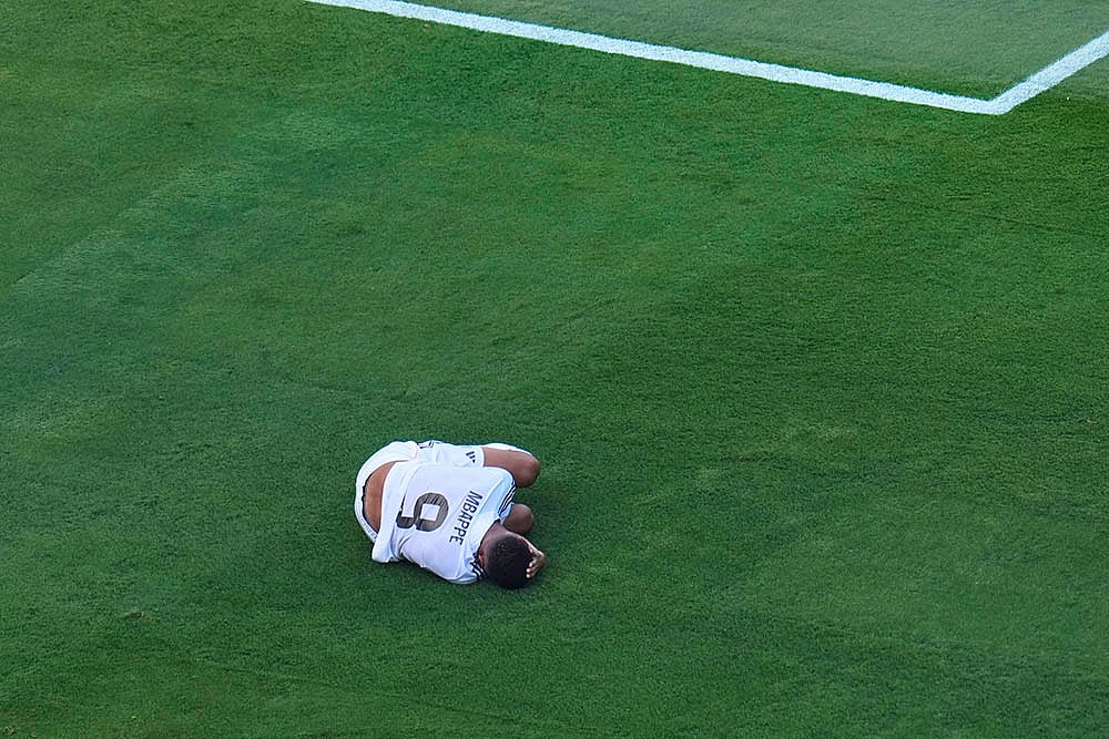 Fifa Club World Cup semifinal soccer match PSG vs Real Madrid in New Jersey_Kylian Mbappe
