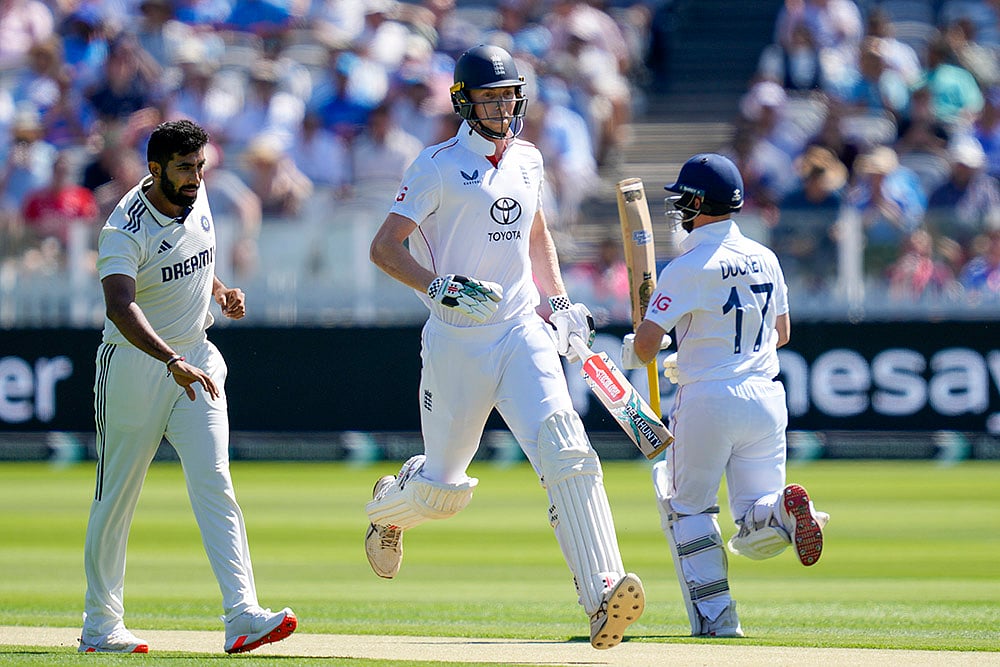 Indias tour of England IND vs ENG 3rd Test Day 1 at Lords cricket ground: Zak Crawley