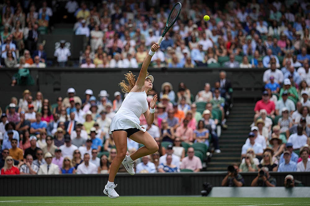 Wimbledon Tennis 2025 Quarter-Final Belinda Bencic vs Mirra Andreeva photos_6