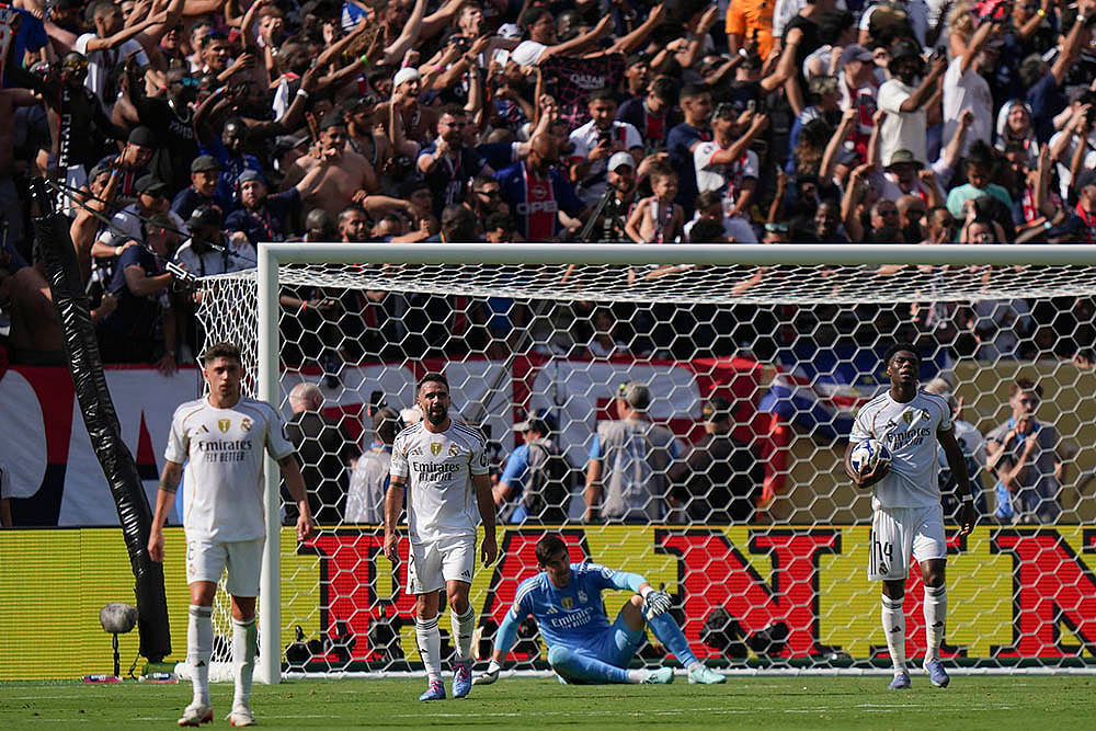 Fifa Club World Cup semifinal soccer match PSG vs Real Madrid in New Jersey_Federico Valverde