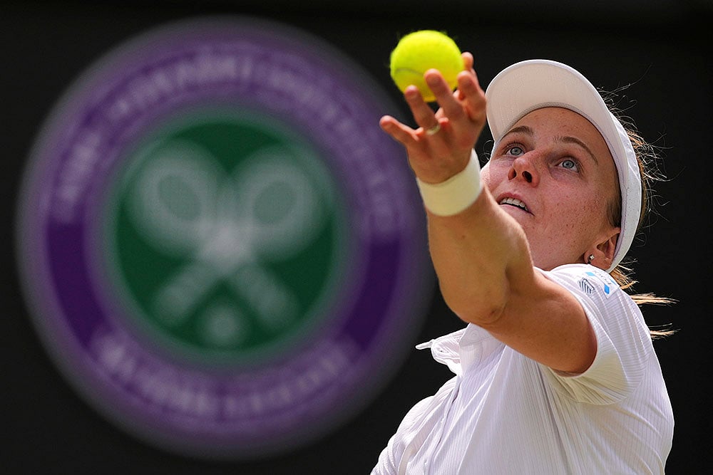 Wimbledon Tennis 2025 Quarter-Final Iga Swiatek vs Liudmila Samsonova photos_6