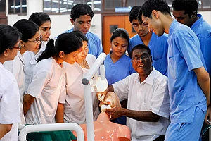 Photo: Dinesh Parab : Outlook-ICARE Rankings 2025 :Top 8 Government Dental Institutes