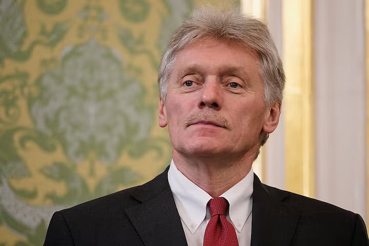 Pavel Bednyakov/Pool via REUTERS : Kremlin spokesman Dmitry Peskov 