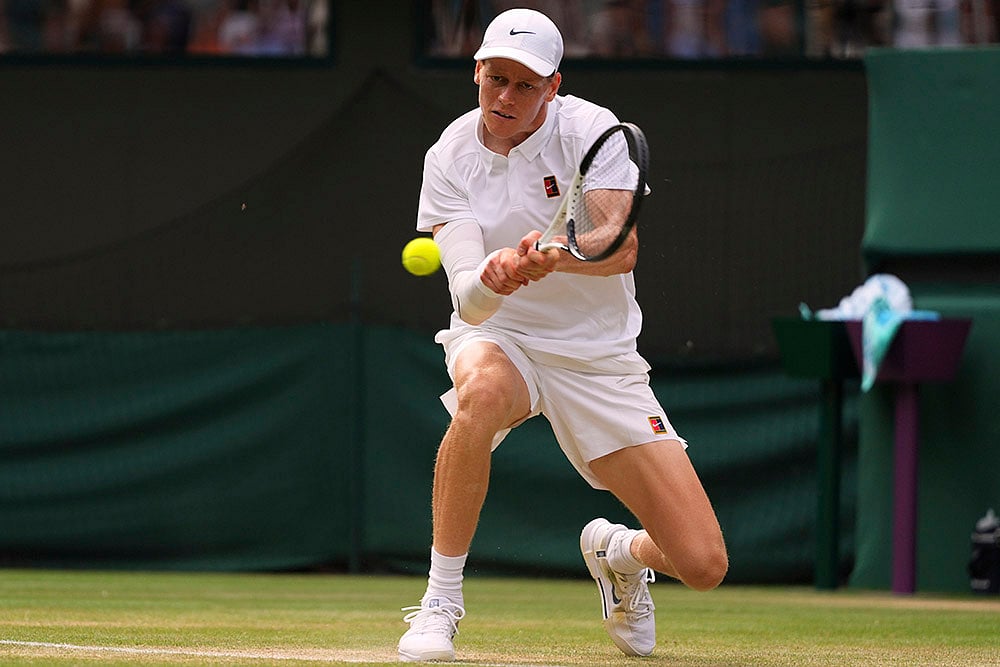 Wimbledon Tennis 2025 Quarter-Final Jannik Sinner vs Ben Shelton photos_7