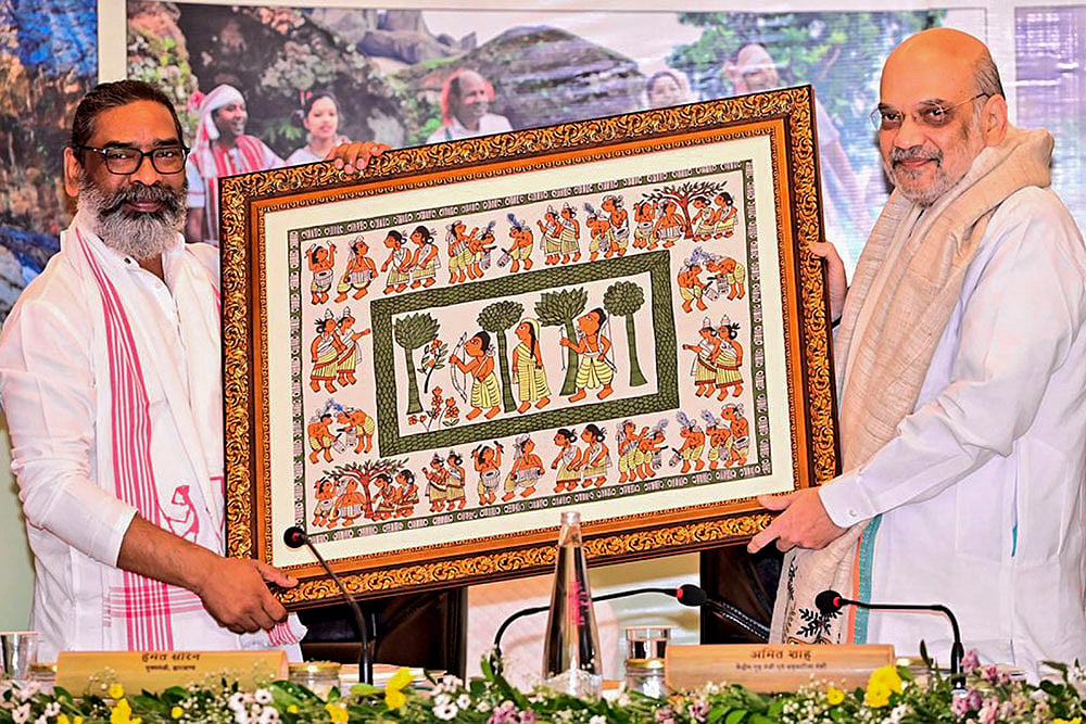 Amit Shah in Ranchi