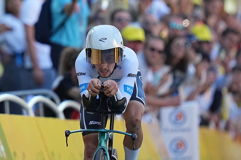Tour de France cycling race 2025 Fifth stage photos_Kevin Vauquelin