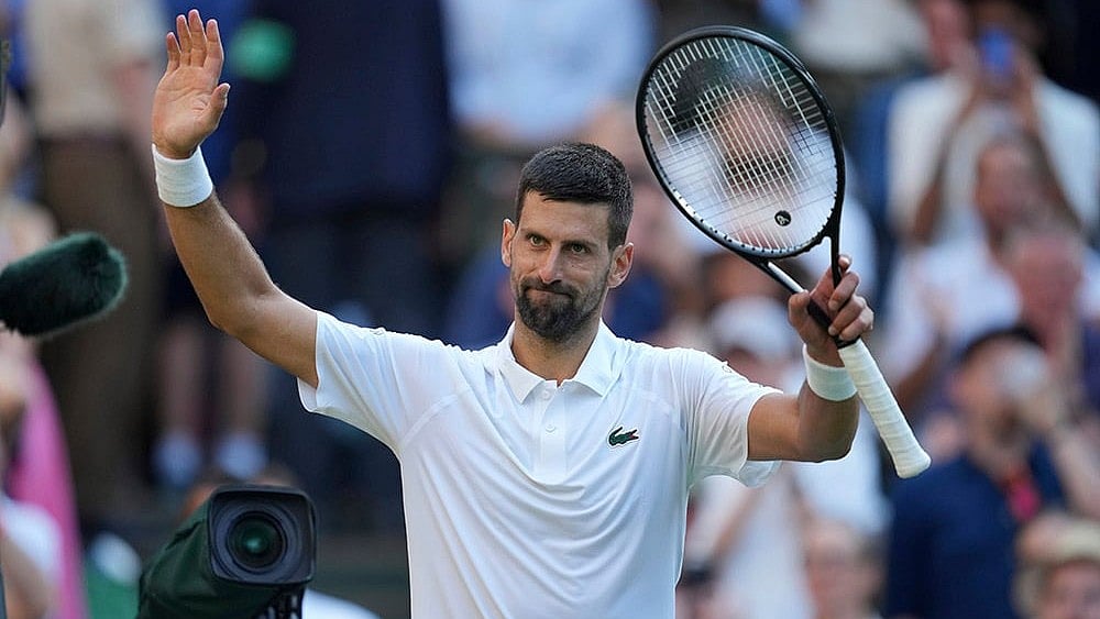 | Photo: AP/Kin Cheung : Wimbledon 2025 Quarter-Final: Novak Djokovic vs Flavio Cobolli 