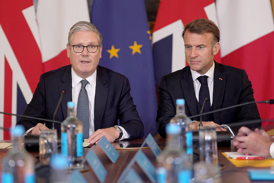 British Prime Minister Keir Starmer and President of France Emmanuel Macron  - Reuters
