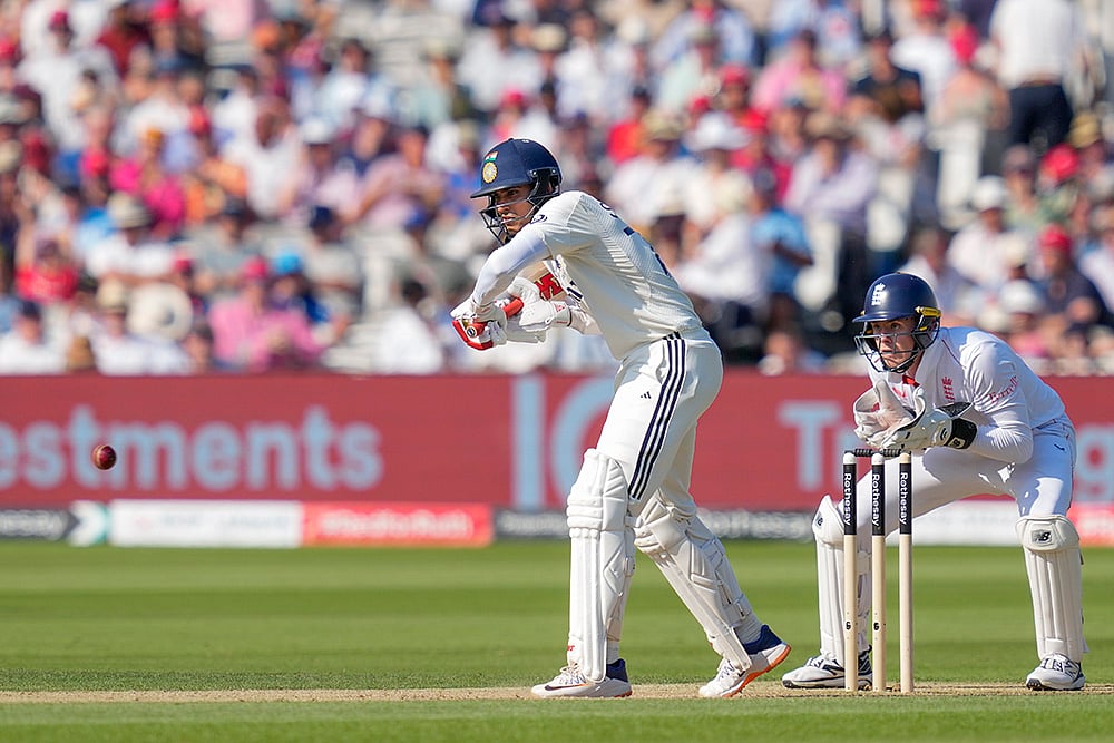 Indias tour of England IND vs ENG 3rd Test Day 2 at Lords cricket ground: Shubman Gill 