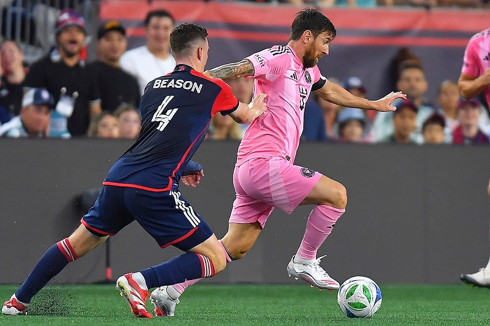 MLS soccer match Inter Miami vs New England Revolution Photos_Tanner Beason