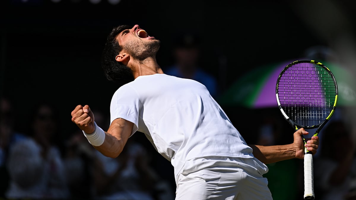 Carlos Alcaraz is in the Wimbledon final
