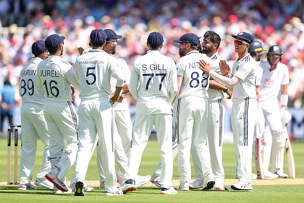 Indias tour of England IND vs ENG 3rd Test Day 2 at Lords cricket ground:  Jasprit Bumrah