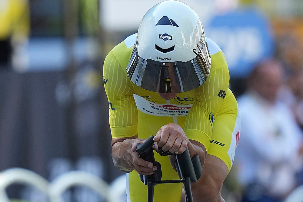 Tour de France cycling race 2025 Fifth stage photos_Mathieu van der Poel