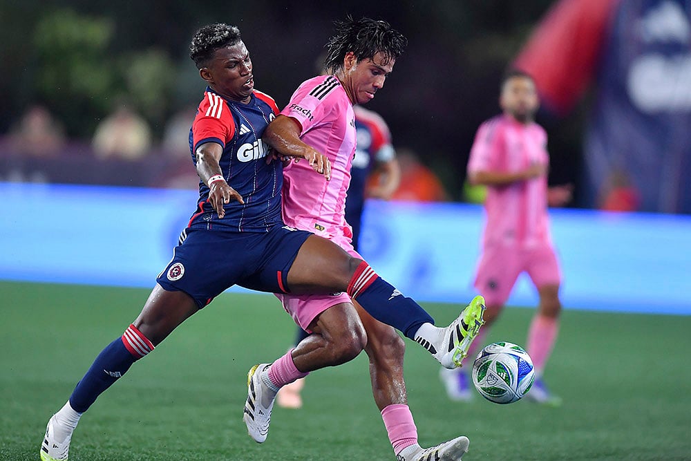 MLS soccer match Inter Miami vs New England Revolution Photos_Luis Díaz