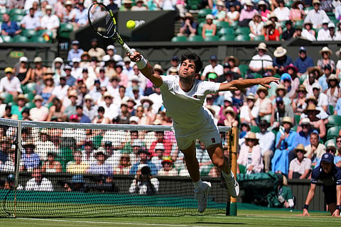 Wimbledon Tennis 2025 Men's Semifinal: Carlos Alcaraz Vs Taylor Fritz 