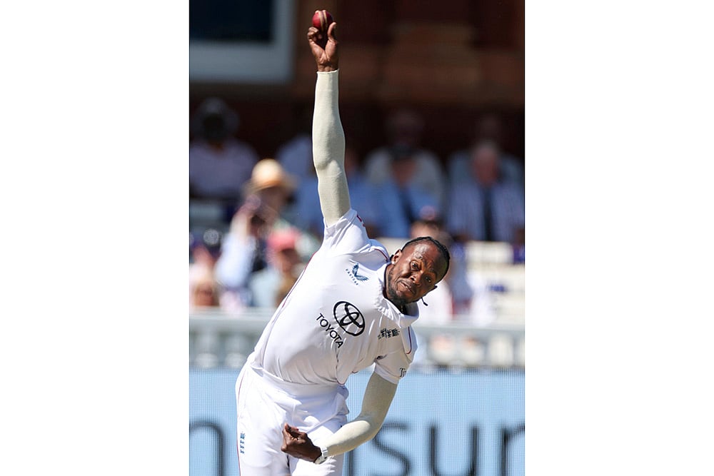 Indias tour of England IND vs ENG 3rd Test Day 3 at Lords cricket ground_Jofra Archer
