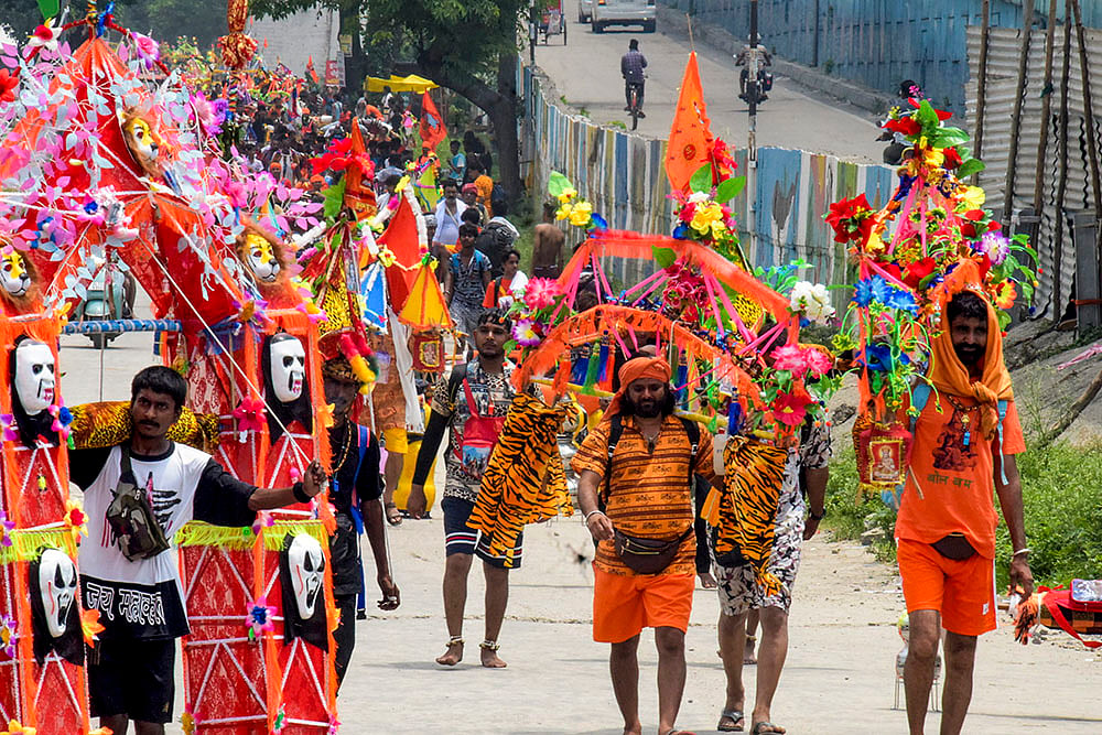 Kanwar Yatra 2025 in Haridwar
