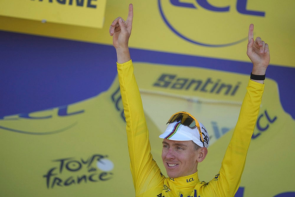 Tour de France Cycling Race 2025 Seventh Stage race photos: Tadej Pogacar