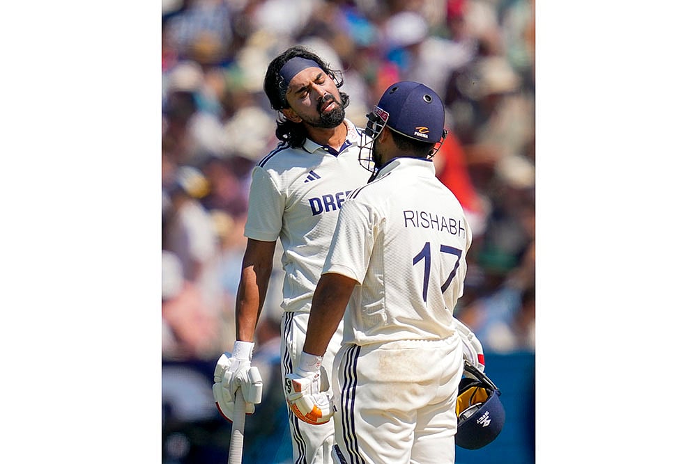 Indias tour of England IND vs ENG 3rd Test Day 3 at Lords cricket ground_Rishabh Pant,  KL Rahul 