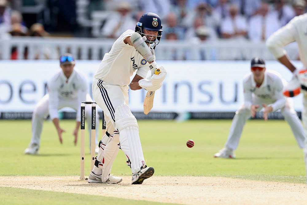 Indias tour of England IND vs ENG 3rd Test Day 3 at Lords cricket ground_Washington Sundar