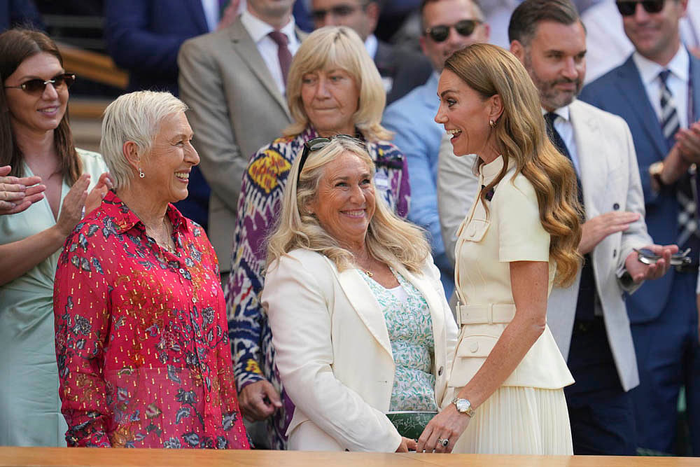 Wimbledon 2025 Tennis womens Final match Iga Swiatek Vs Amanda Anisimova_Britains Kate