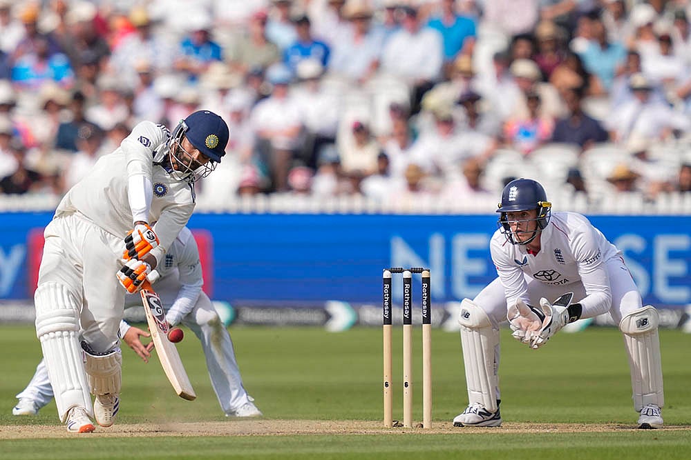 Indias tour of England IND vs ENG 3rd Test Day 3 at Lords cricket ground_Ravindra Jadeja