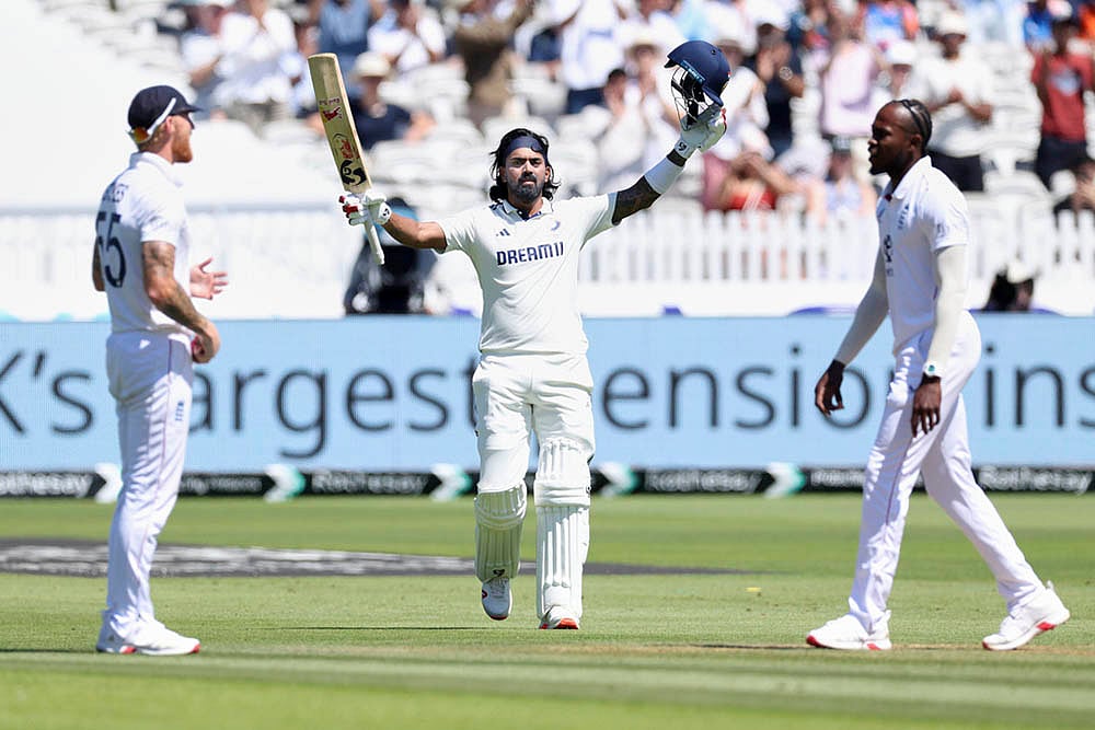 Indias tour of England IND vs ENG 3rd Test Day 3 at Lords cricket ground_KL Rahul