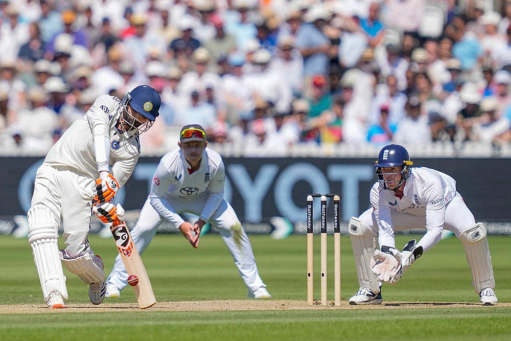 Indias tour of England IND vs ENG 3rd Test Day 3 at Lords cricket ground_Ravindra Jadeja