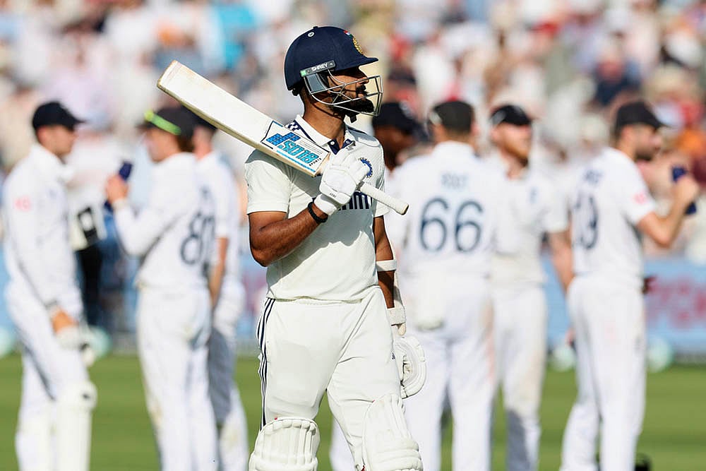 Indias tour of England IND vs ENG 3rd Test Day 3 at Lords cricket ground_Akash Deep
