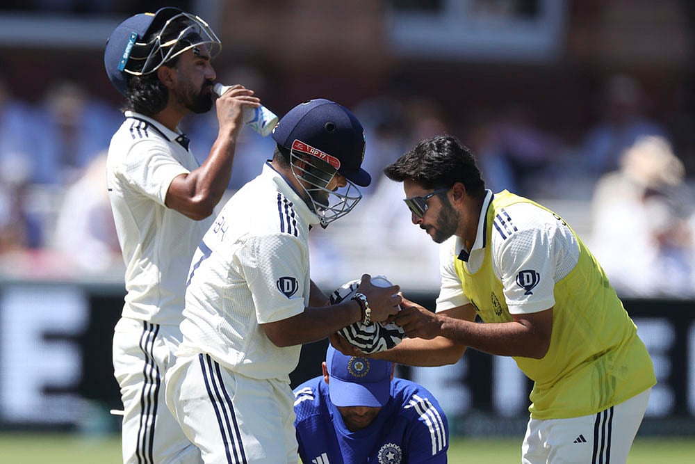 Indias tour of England IND vs ENG 3rd Test Day 3 at Lords cricket ground_Rishabh Pant