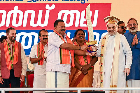 Amit Shah in Kerala