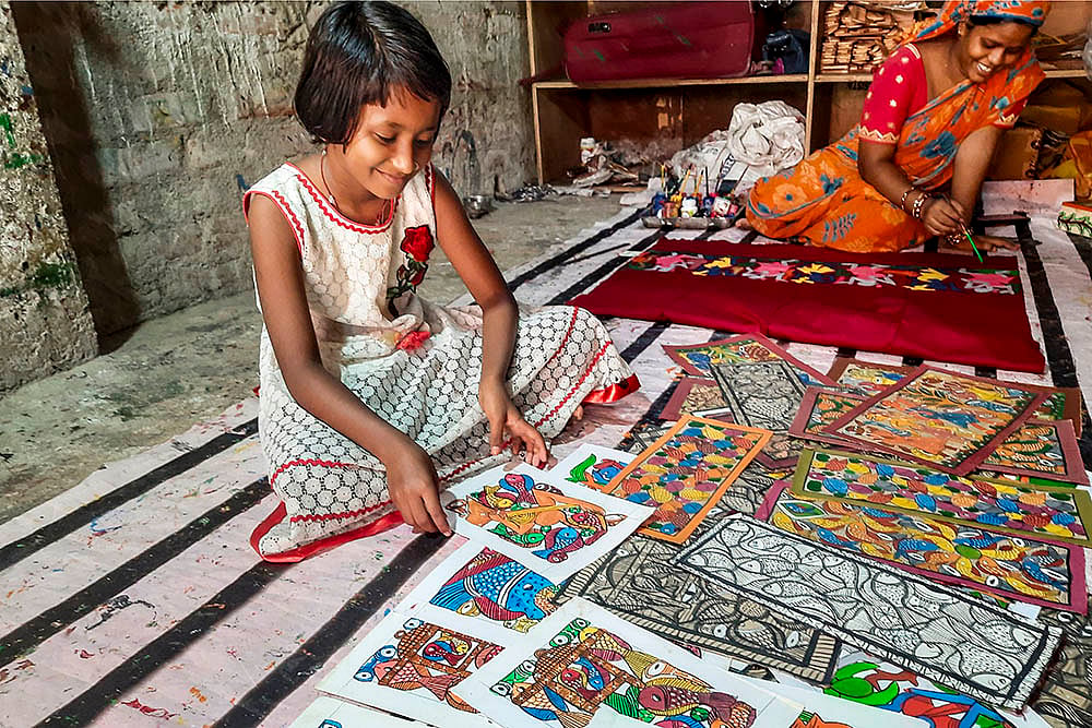 Pattachitra art in Bengals Naya village
