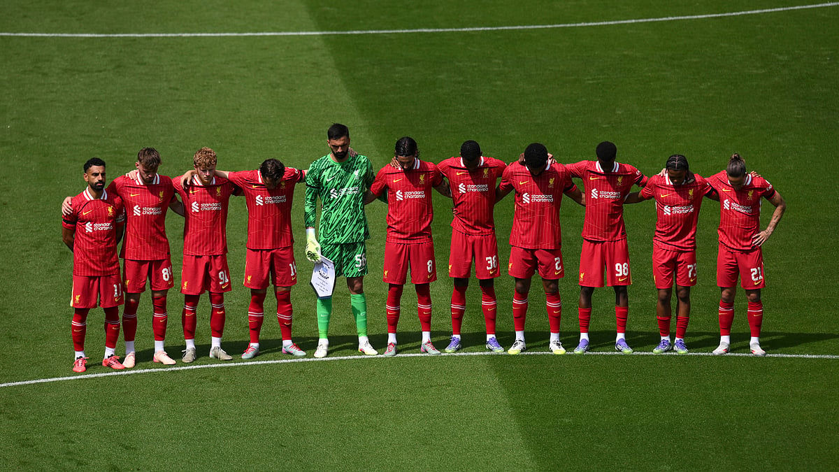 Liverpool pay tribute to Diogo Jota