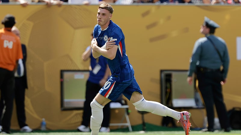 Chelsea vs PSG FIFA Club World Cup 2025 Cole Palmer AP