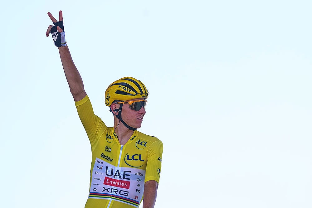 Tour de France cycling race Tadej Pogacar