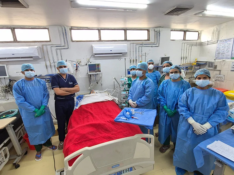 Heart transplant at RML Hospital