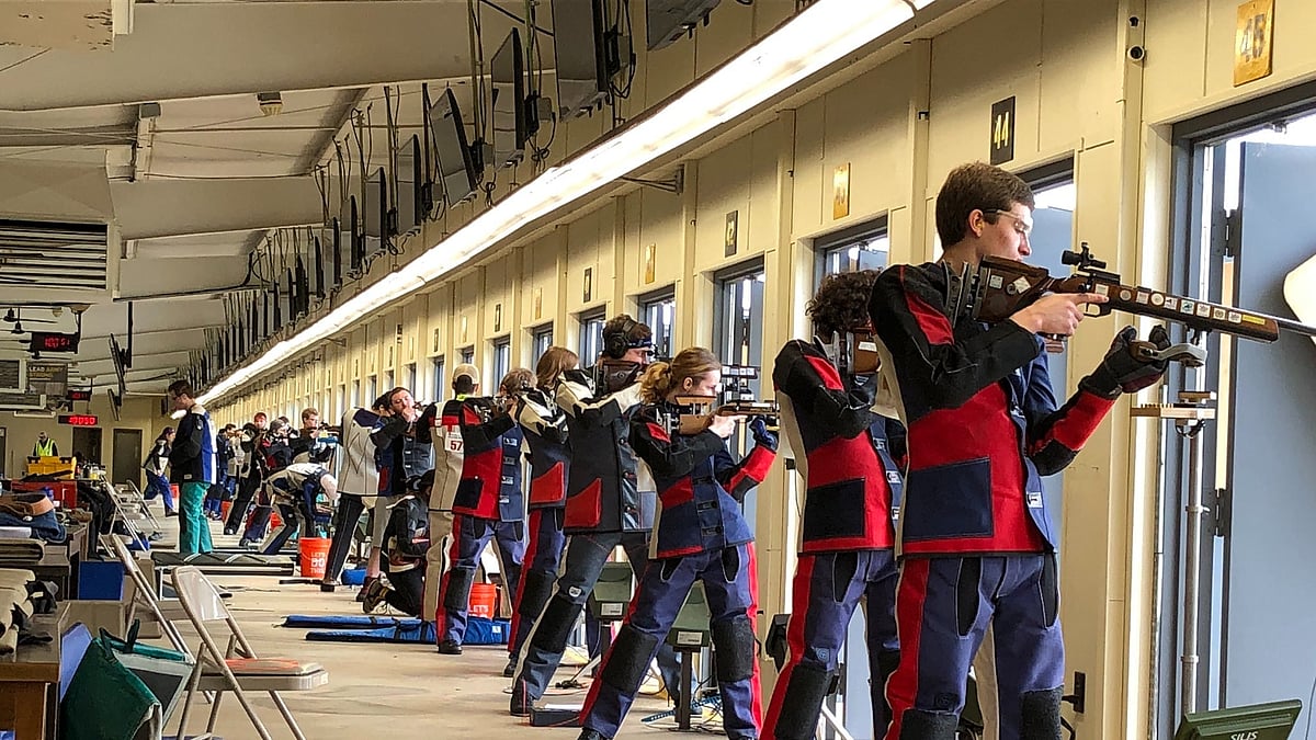 Photo: File : Representative photo of rifle shooting in sports.
