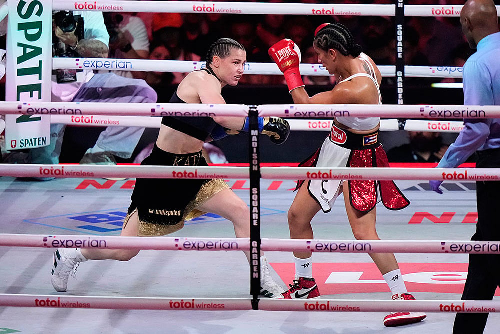 Super Lightweight Championship Boxing Match: Katie Taylor vs Amanda Serrano Boxing