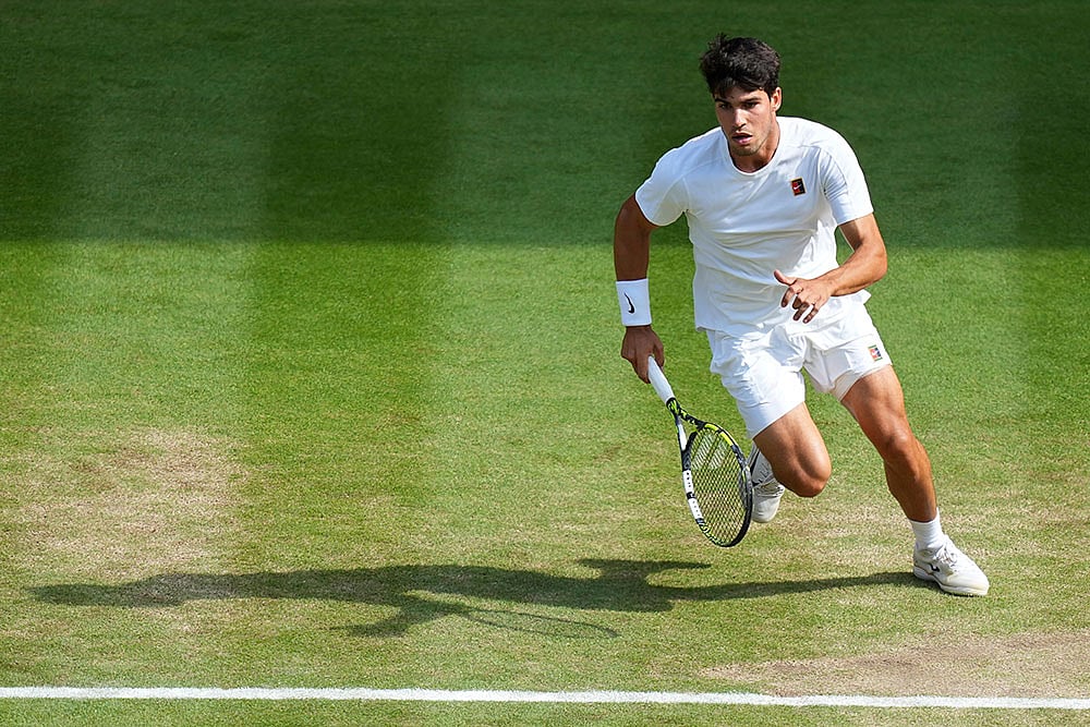 Wimbledon Tennis Championships: Jannik Sinner vs Carlos Alcaraz