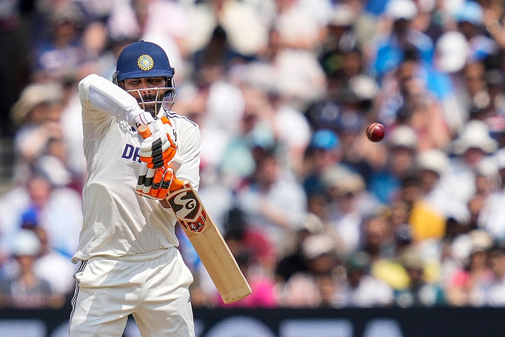 Indias tour of England IND vs ENG 3rd Test Day 5 at Lords cricket ground_Ravindra Jadeja